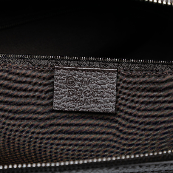 Pre-Loved Gucci GG Canvas Charm Dome Satchel - Picture 6 of 7